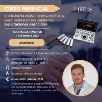 Échographie musculo-squelettique pour les professionnels de santé : examens essentiels – EN PRÉSENTIEL – 7 et 8 février 2026 Échographie musculo-squelettique pour les professionnels de santé : examens essentiels – EN PRÉSENTIEL – 7 et 8 février 2026